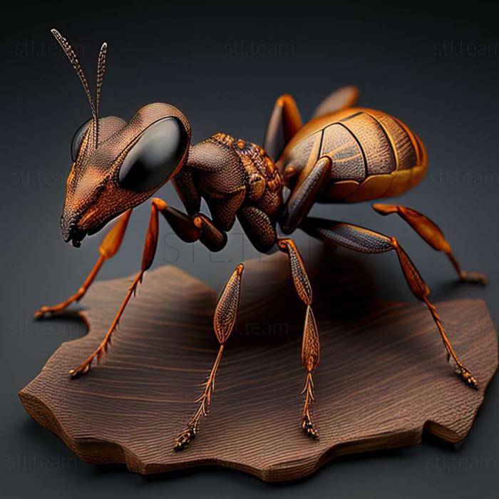 3D model Camponotus atriceps (STL)